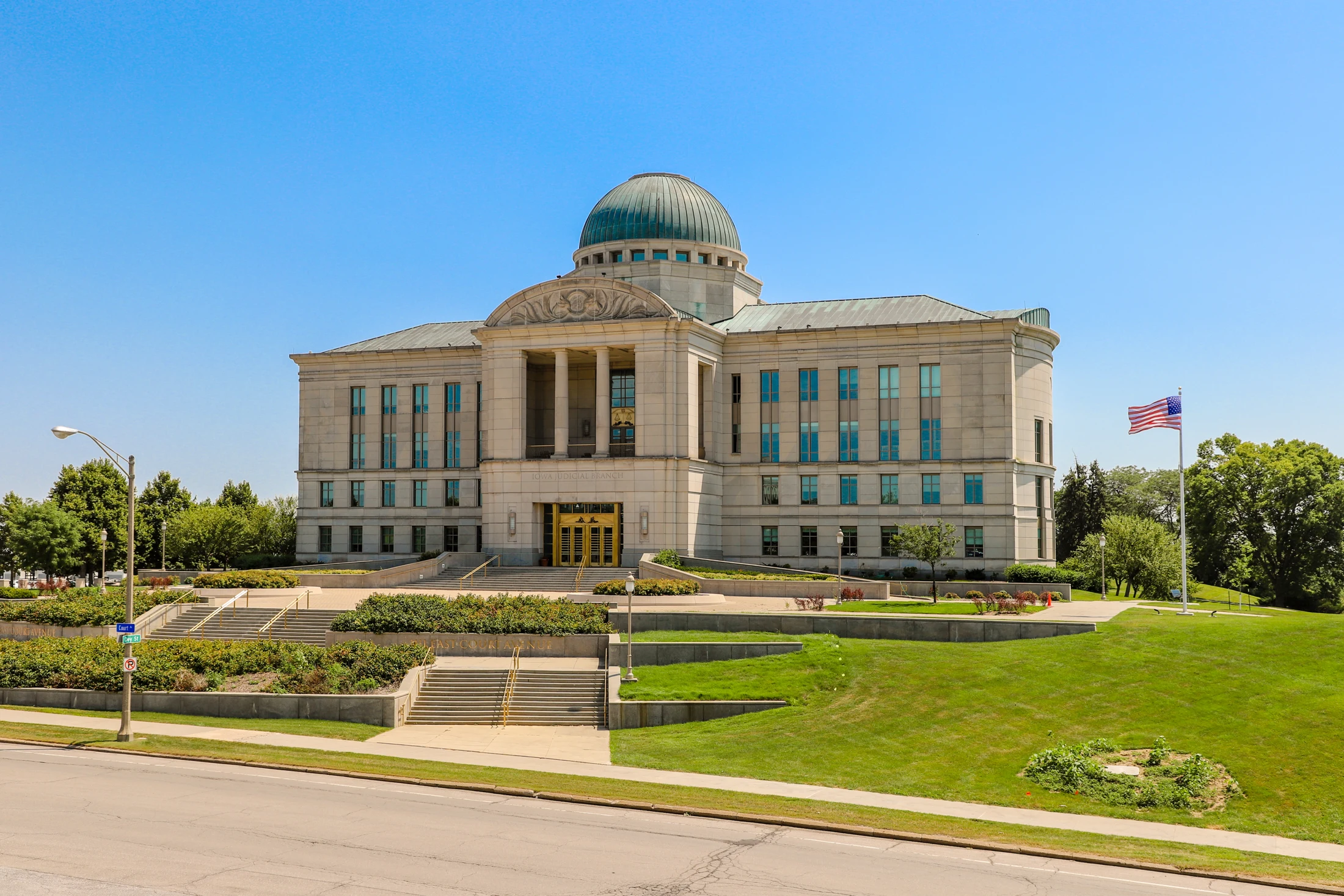 Iowa Judicial Branch Building in Des Moines